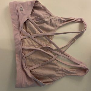 Light Purple Lululemon Sports Bra